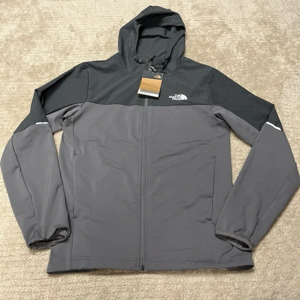 The North Face Men's 24/7 Woven Jacket 2.0 Anthracite Grey-Smoked size Small